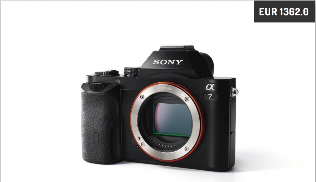 Sony discount a7 price