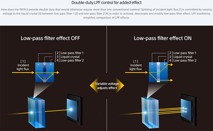 Configure su cámara Sony RX1R II de 42 MP