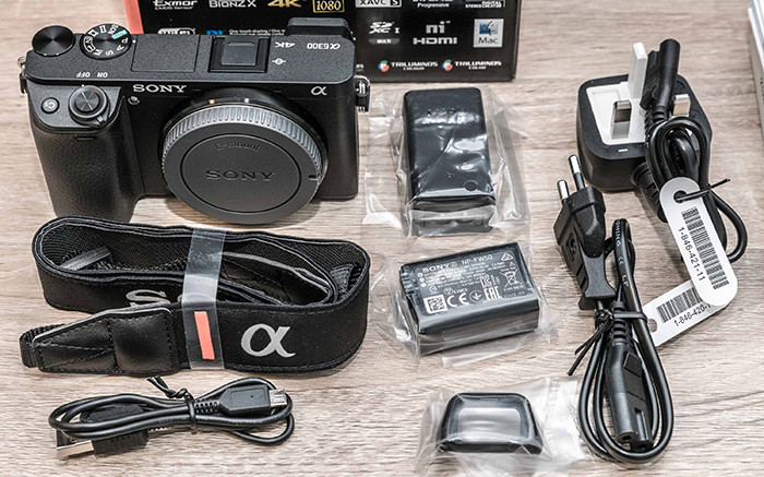 sony a7c unboxing