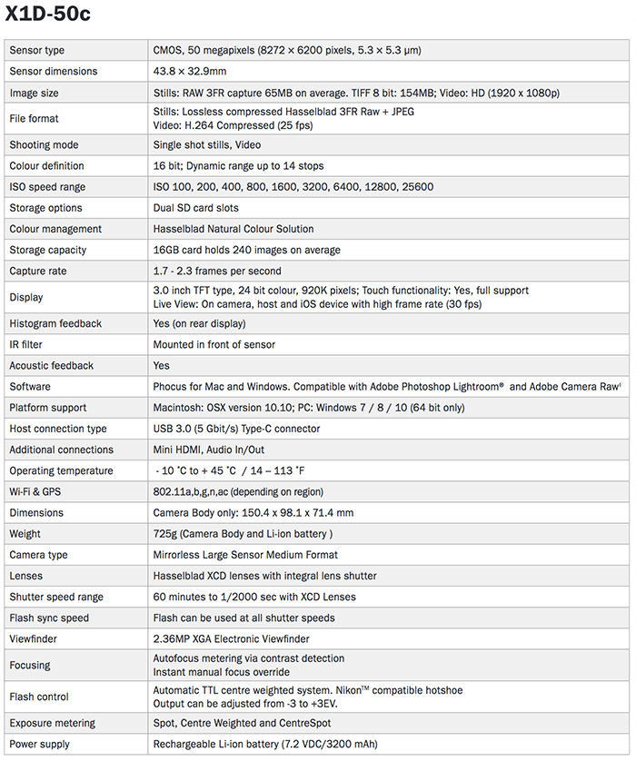 Specs_X1D-50c