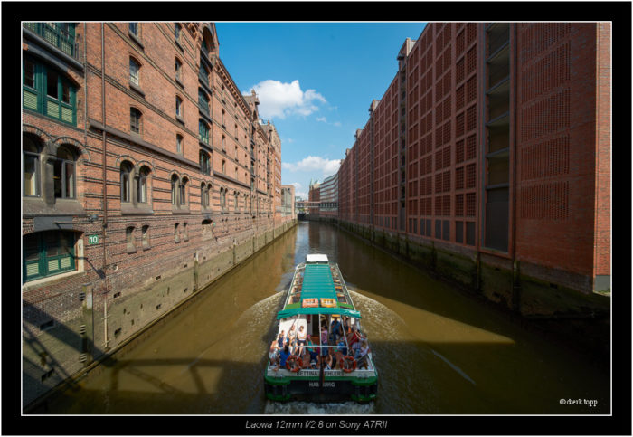 test of pre production lens LAOWA 12mm f/2.8 ZERO-D from Venus Optics, Hamburg Hafencity