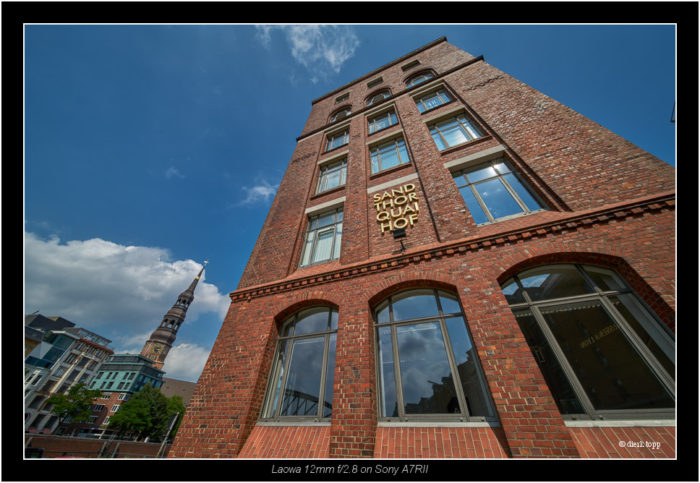 test of pre production lens LAOWA 12mm f/2.8 ZERO-D from Venus Optics, Hamburg Hafencity