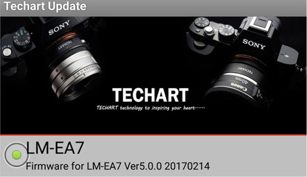 New Techart LM-EA7 Leica to Sony adapter firmware 5.0 – sonyalpharumors