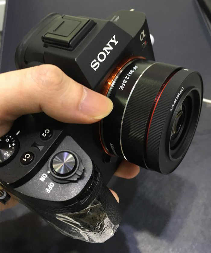 slice Draw a picture stereo SR5) The Samyang 35mm f/2.8 FE lens will be announced in mid June -  sonyalpharumors