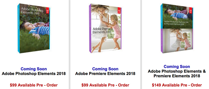 premiere elements 2018 vs 2019