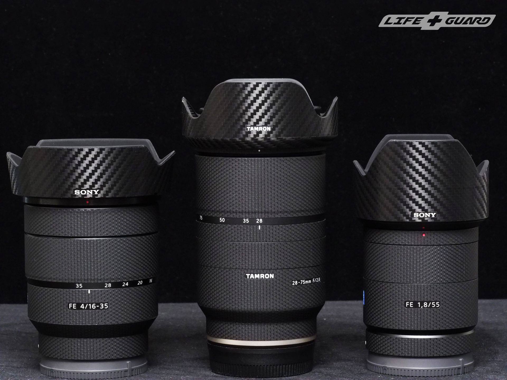 New Sony A7III and FE lens CarbonSilver skin sonyalpharumors