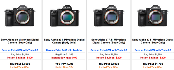 price sony a7iii