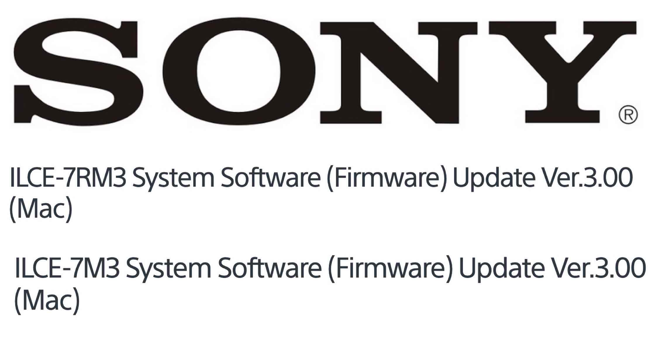 sony firmware update mac sony firmware update mac