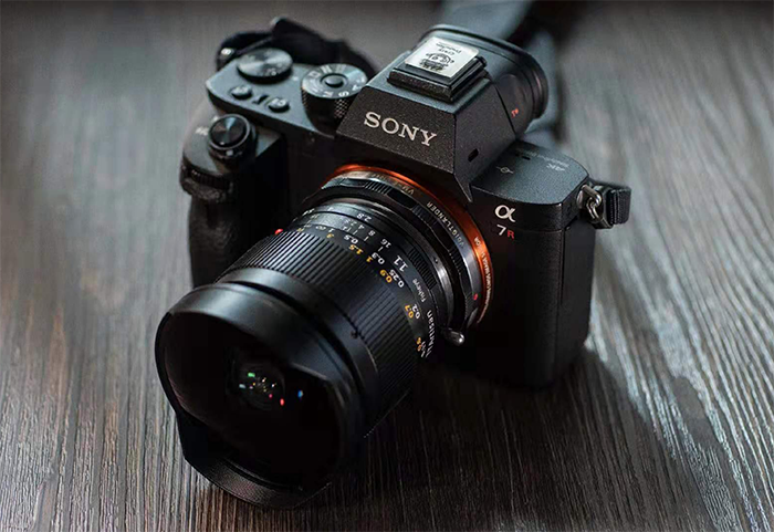 Unusual combination: TTArtisan 11mm f/2.8 Fisheye lens on the Sony