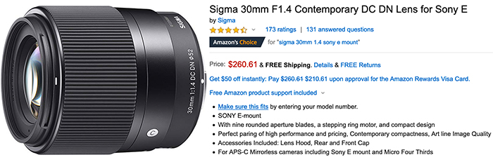 Sigma 30mm 1.4 Review [Sony E mount] - The Highest Rated APS-C lens EVER! 