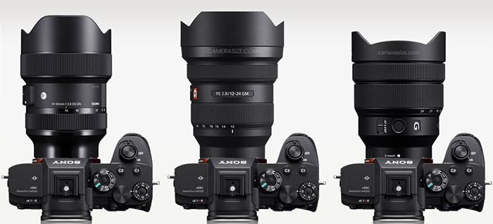 Sony 12-24mm GM size comparison – sonyalpharumors