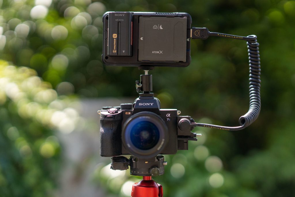 Press text: Atomos to record 4Kp60 ProRes RAW over HDMI from Sony’s