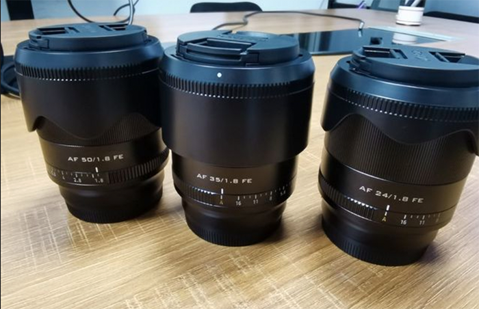 Less than Shinkan consultant Viltrox just announced the new 24-35-50mm f/1.8 FE autofocus lenses! -  sonyalpharumors