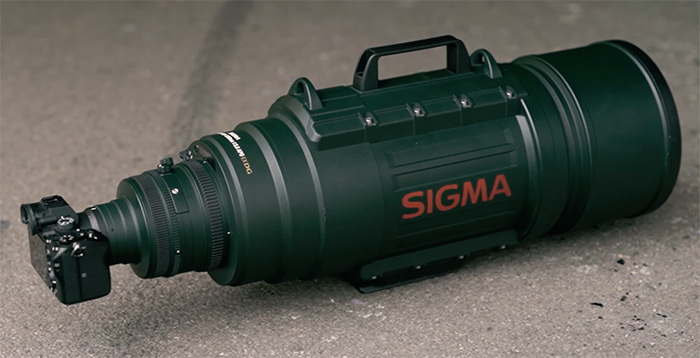 Sony shoots the Sigma 200-500mm f/2.8 lens - sonyalpharumors