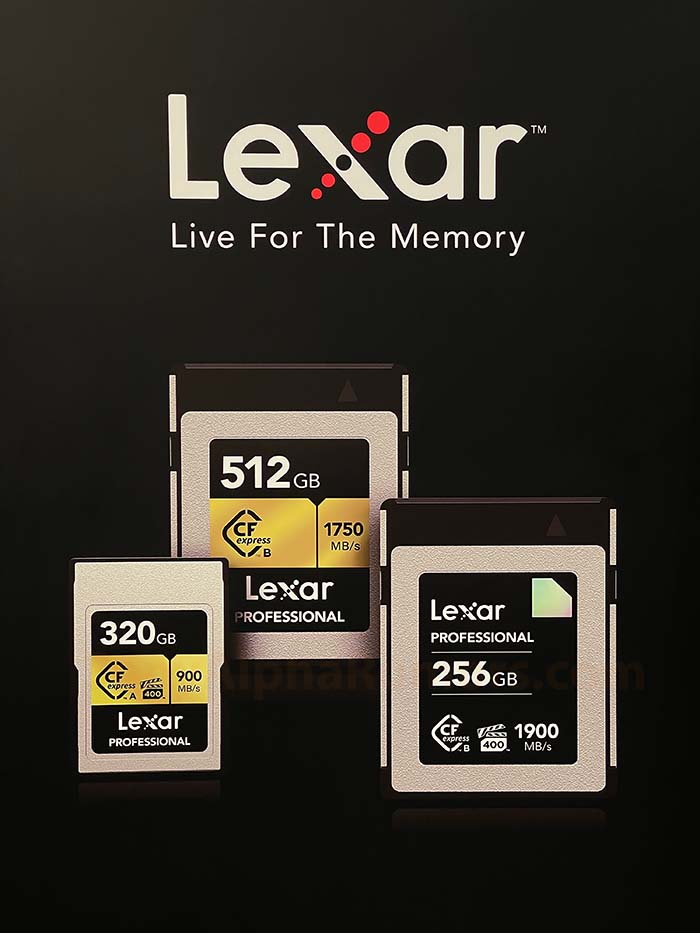 3個セット・送料無料 【新品・正規品保証】Lexar CFexpressカード