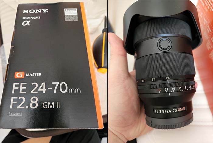 Sony 24-70mm GM II Unboxing & First Impressions 
