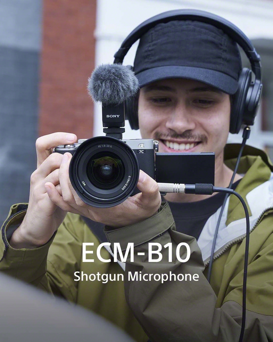 Sony announced this New Compact ECM-B10 Shotgun Microphone