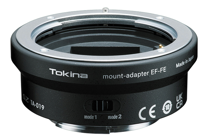 Tokina anunció este lente Dot Sight SZ Super Tele Finder y un nuevo adaptador de montura EF a E