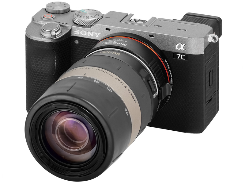 Just announced new Monster LAVE2 Auto Focus Lens Adapter for Vectis Lenses to EMount is now