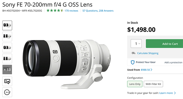 Sony will soon announce a new VERY compact and light 70-200mm f