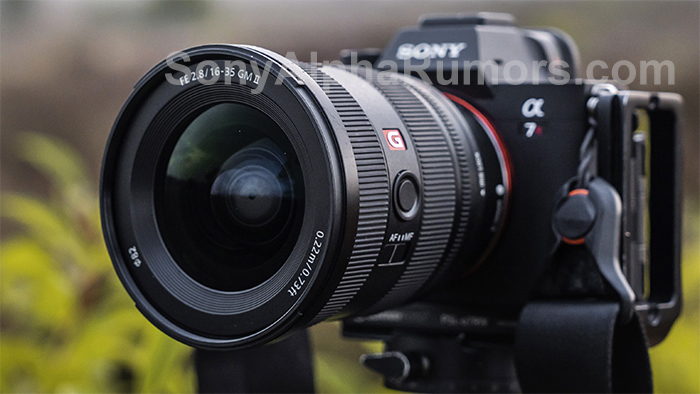 SonyAlphaRumors on X: Size comparison between the old and new 16-35mm GM  lens   / X