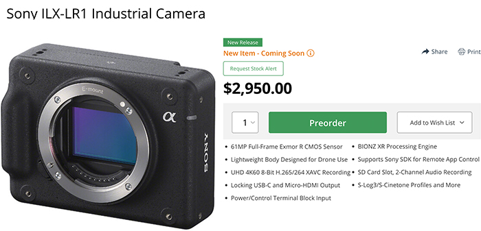 You can now preorder the world' smallest Full Frame camera: The new Sony  LR1 – sonyalpharumors
