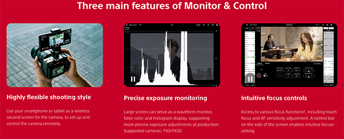 How to Turn a Smartphone or Tablet into Your Camera's Monitor with the Sony  M&C App