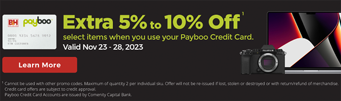Bhphotovideo coupon clearance