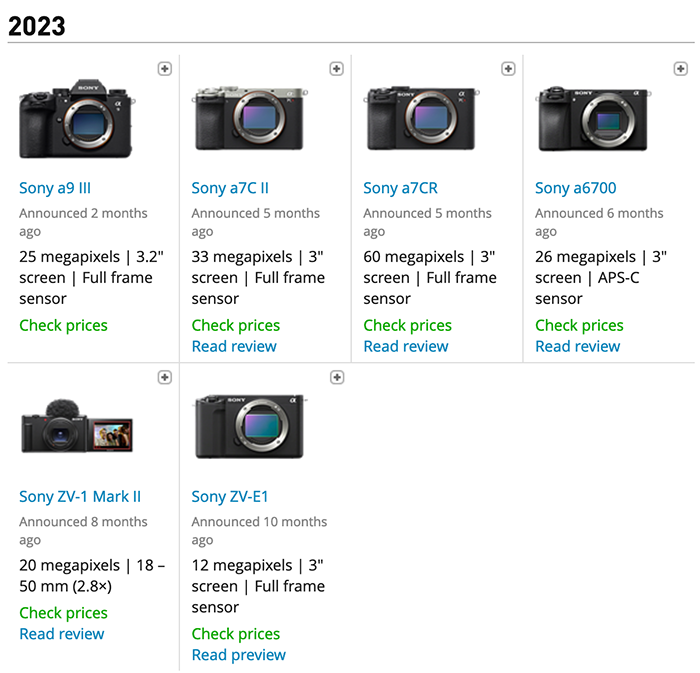 Sony NP-FW50 Two different types: Sony Alpha Full Frame E-mount Talk Forum:  Digital Photography Review