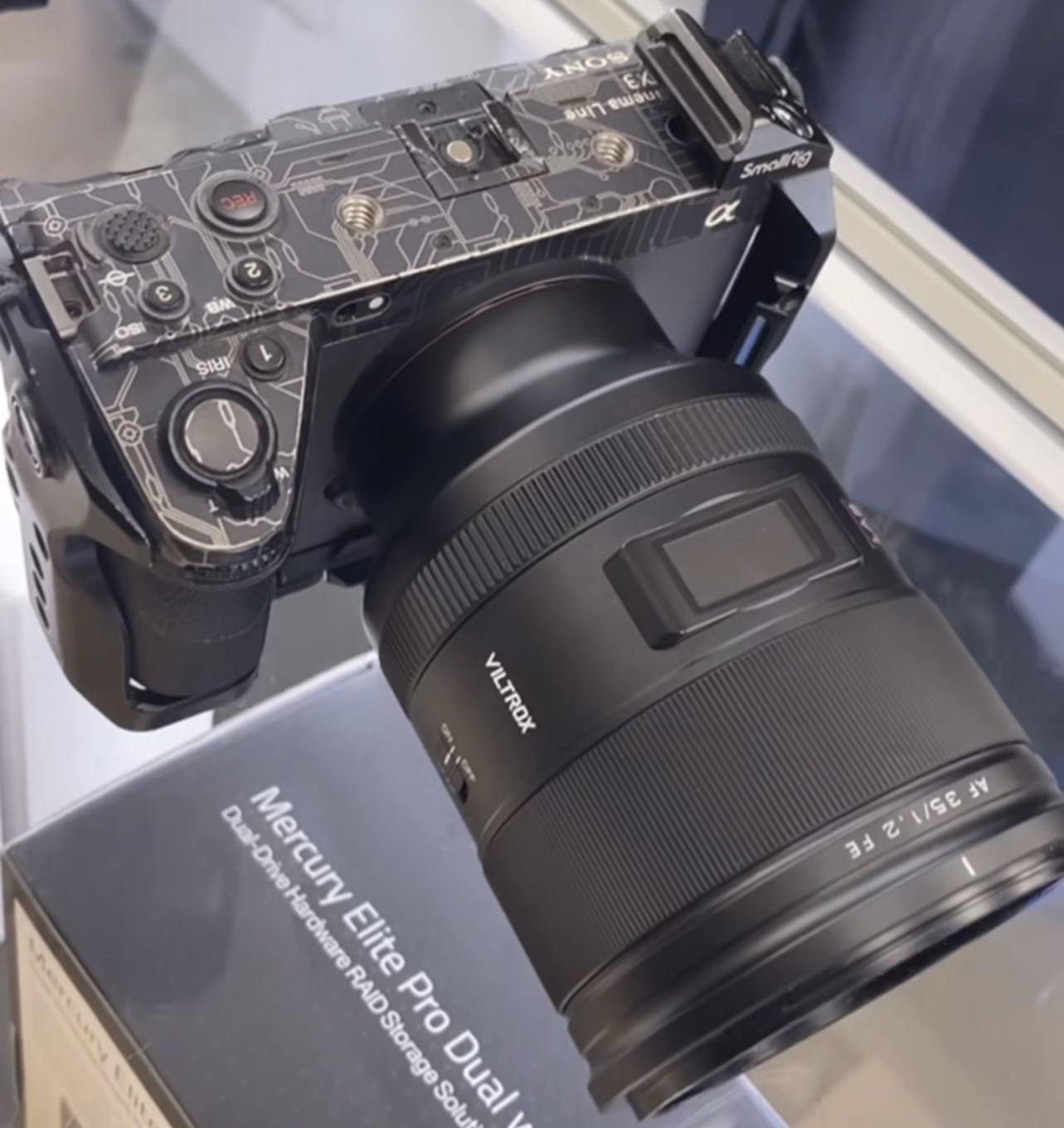 First leaked image of the new viltrox 35mm f 1 2 fe lens sonyalpharumors
