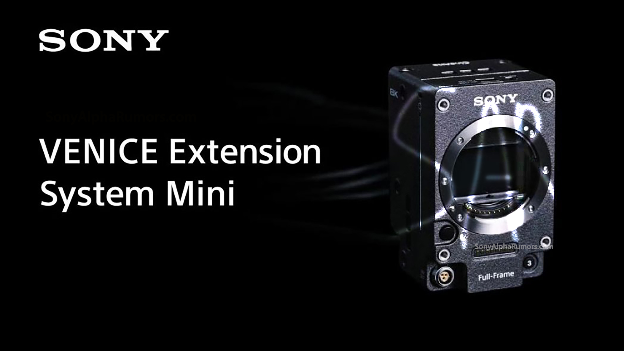 New Sony Venice Extension Mini will be announced on March 26